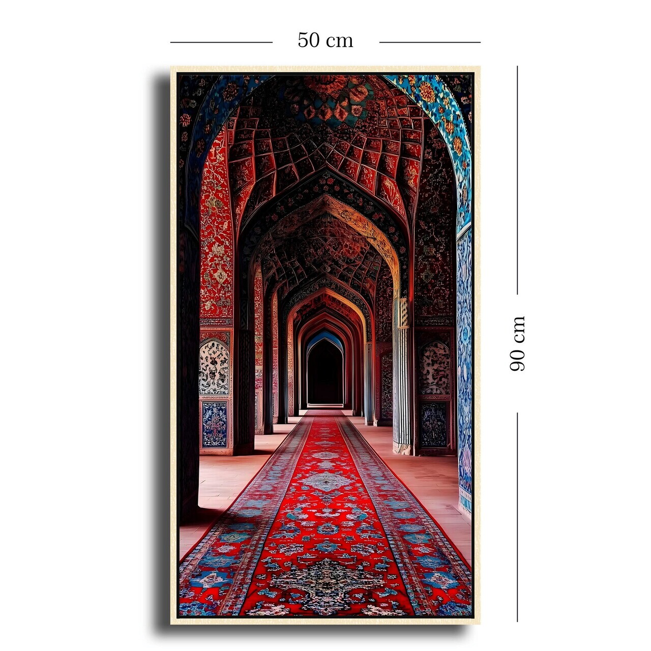 Tablou decorativ, 5090Lcahs-013, Cadru: PVC (Grosime: 5 cm), Multicolor — imaginea 5