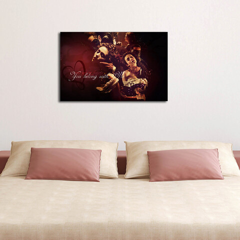 Tablou decorativ, 4570poc-10, canvas, dimensiune: 45 x 70 cm, multicolor