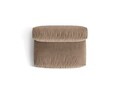 Modul pentru canapea, 1 loc, Martina-120, Micadoni Home, 132x106x75 cm, catifea, bej inchis