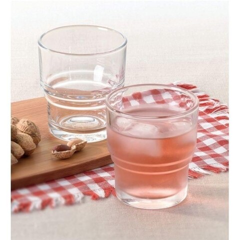 Set 4 pahare, Duralex, Bistro, 210 ml, sticla temperata