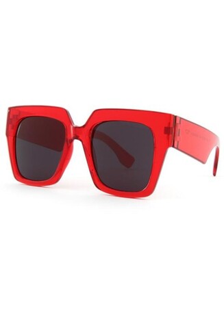 Ochelari de soare dama apsp046207, aqua di polo, plastic, rosu