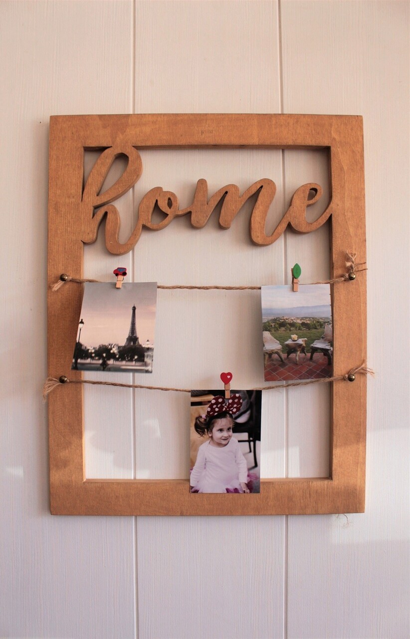 Rama foto Home  46x70x1.5 cm Placaj  Maro