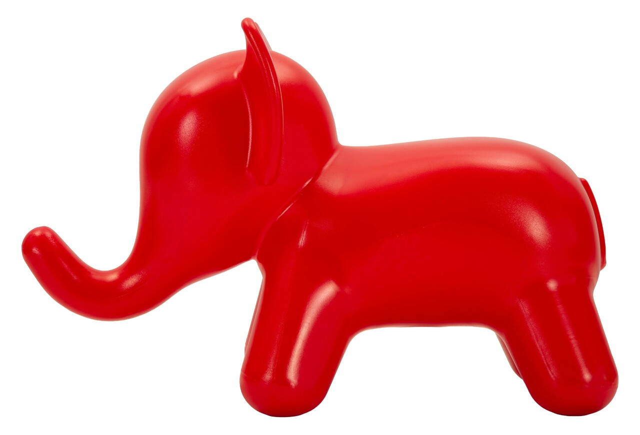 Taburet pentru copii, Mauro Ferretti, Elephant, 86x46x56 cm, utilizare interior / exterior,  plastic, rosu - view 6