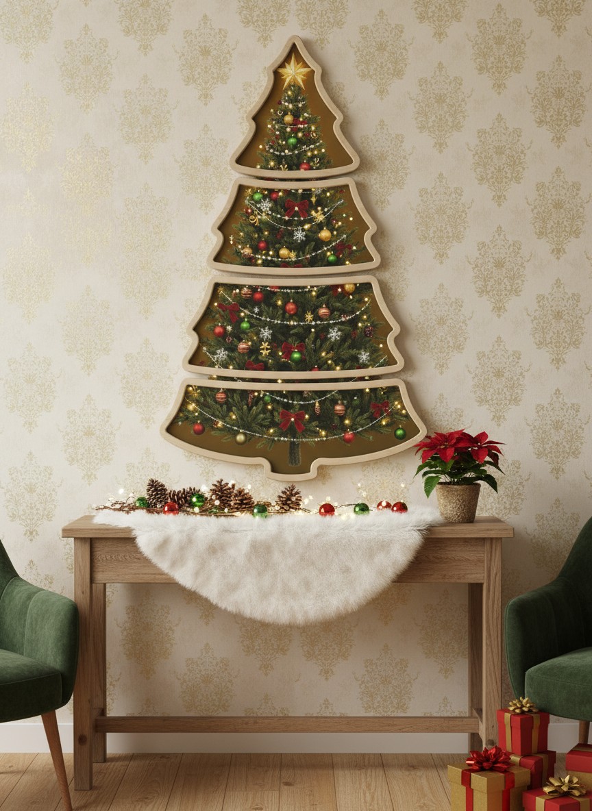 Tablou decorativ, Huhu3188, MDF, Multicolor