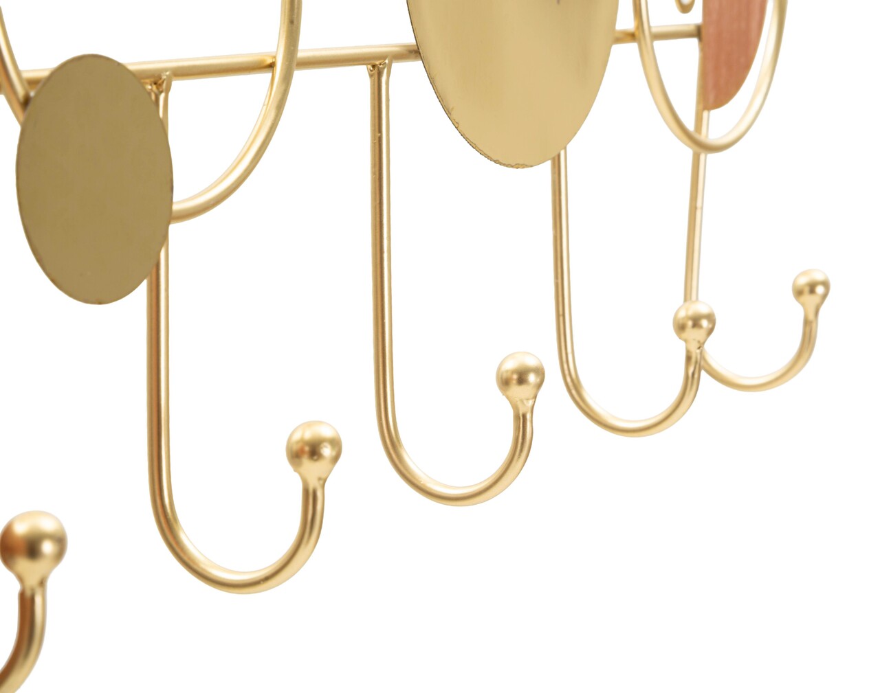 Cuier de perete, Mauro Ferretti, Wednesday, 47x4.8x21.7 cm, metal, multicolor - imagine 2