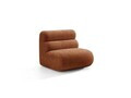 Modul canapea 1 loc fara cotiere, Neo, Micadoni Home, 85x100x83 cm, tesatura Chenille, teracota