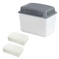 Dezumidificator Killer, Wenko, 24x15x16 cm, polipropilena, alb/gri