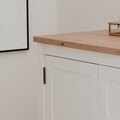 Comoda, Finori, Bergen 57, 120 x 90 x 40 cm, PAL, stejar/alb