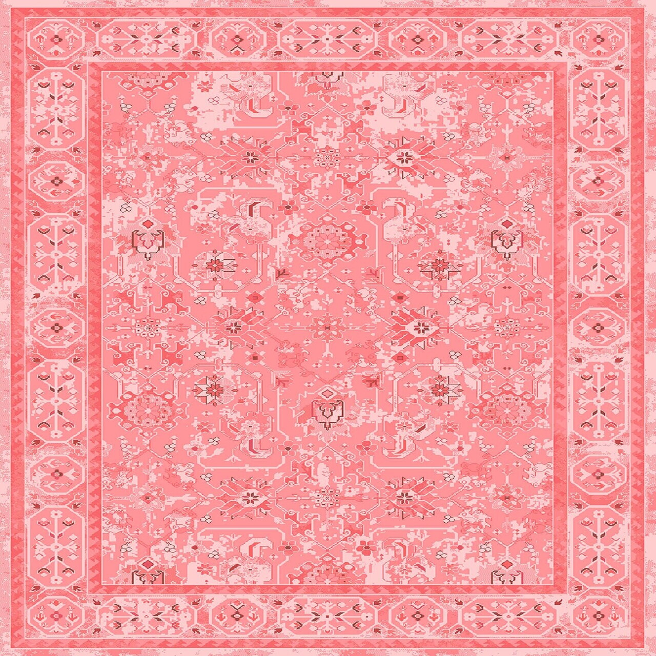 Covor, Eexfab1197-2, 120x180 cm, Multicolor - Imagine 2