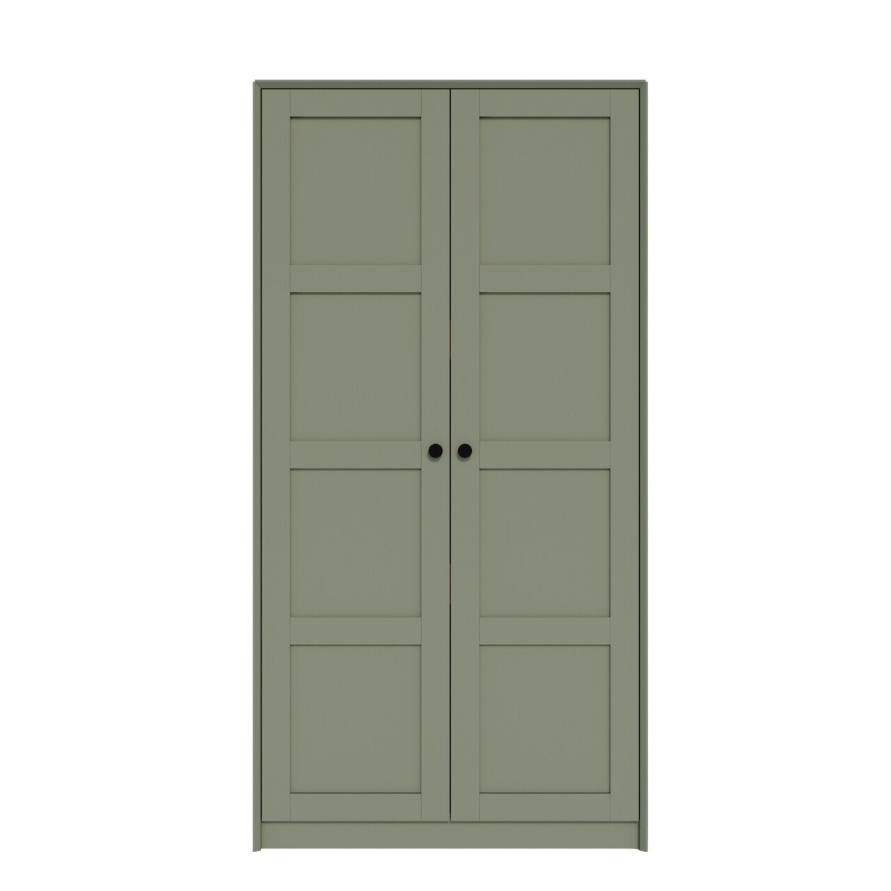 Dulap pentru haine, Hanah Home, Lucas 1600-241, 94x190x60 cm, Verde — imaginea 4