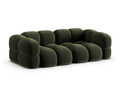 Canapea 4 locuri, Loretto, Cosmopolitan Design, 250x100x68 cm, catifea, verde