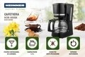 Cafetiera Heinner, 670-800 W, 1.5 L, negru