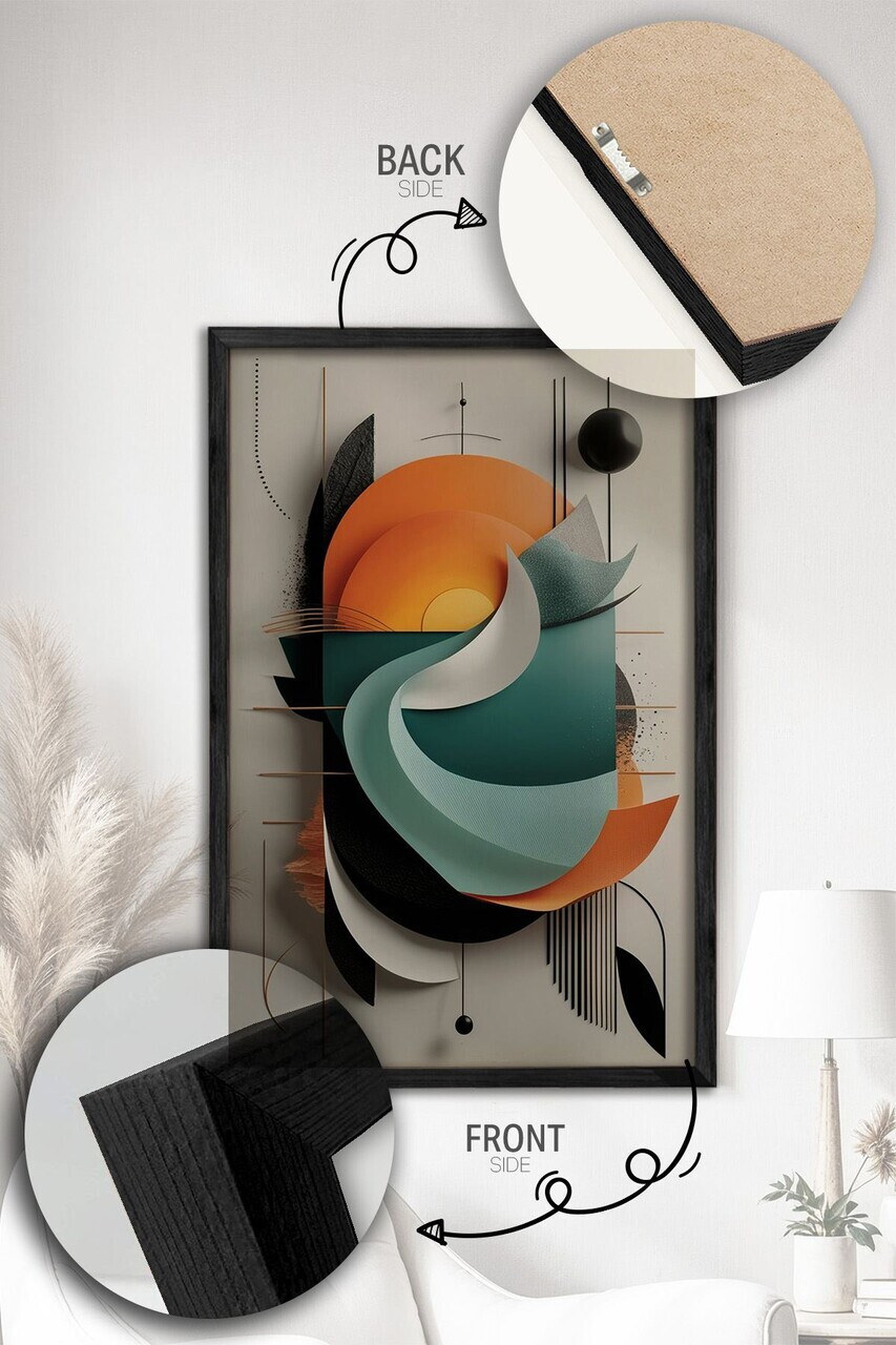 Tablou decorativ, Artnewclsyh67-3348, Lemn masiv, MDF, Multicolor - view 4
