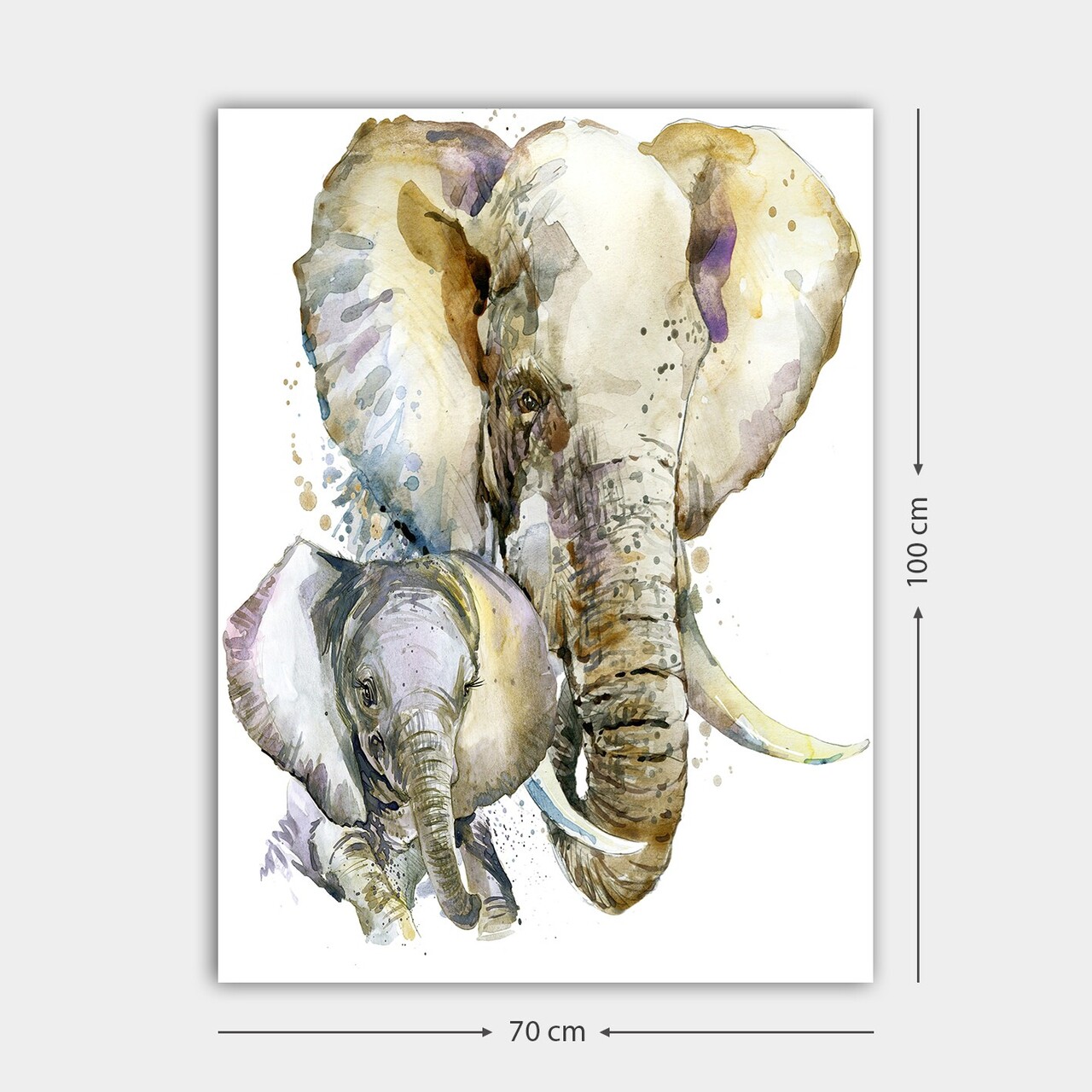 Tablou decorativ, 398495128_70100, Cadru: 100% LEMN (grosime: 3 cm), Multicolor - view 3