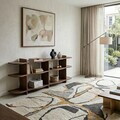 Consola, Hanah Home, Flusso, 170x65x30 cm, PAL, Maro