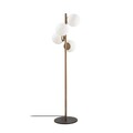 Lampadar, Faze - NT - 115, Sheen, 32 x 32 x 130 cm, 4 x E27, 40W, auriu
