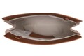 Geanta Bainard, Laura Ashley, piele ecologica, maro