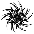 Decoratiune de perete, Leaves, Tanelorn, 69x70 cm, metal