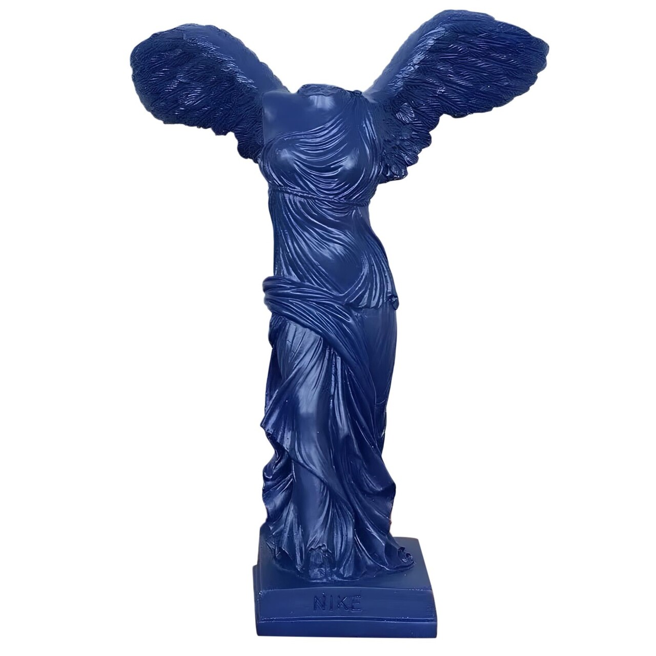 Decoratiune, CY0331, 38x27x19 cm, Poliester, Albastru