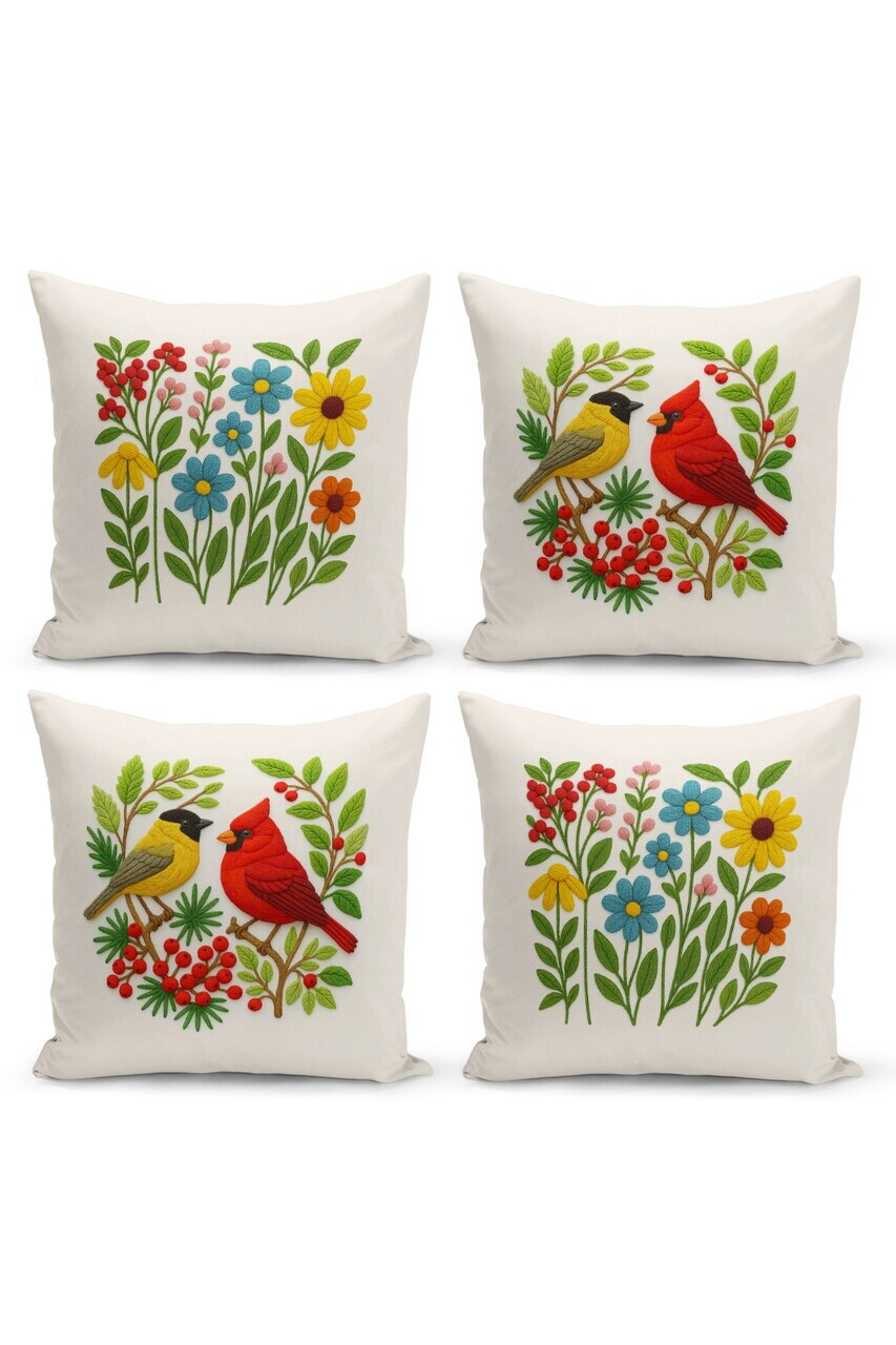 Set fete de perna, Artpnchset4-67, Poliester, Multicolor — imaginea 3