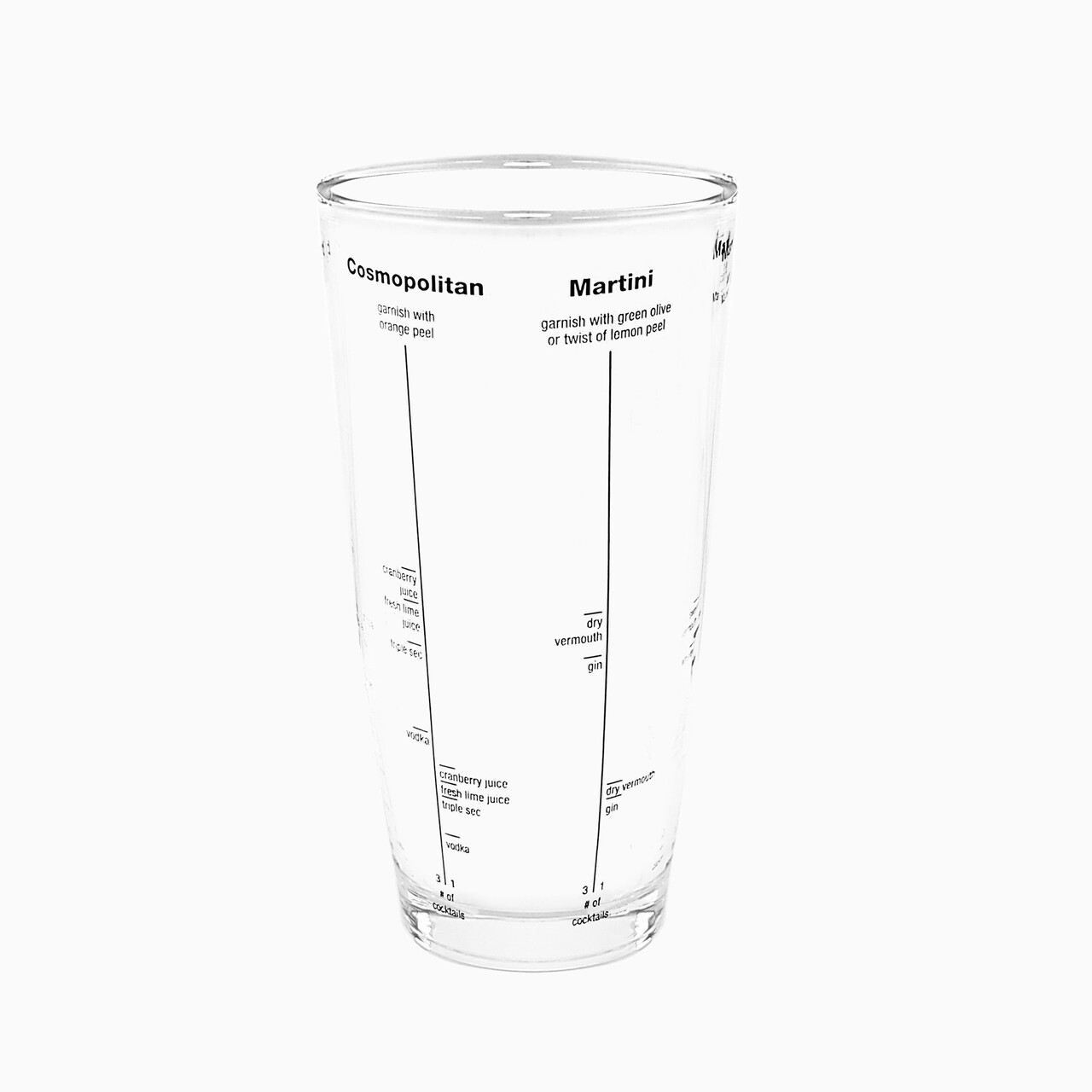 Shaker cocktail, cu retete, sticla, 700 ml - Zokura - imagine 4