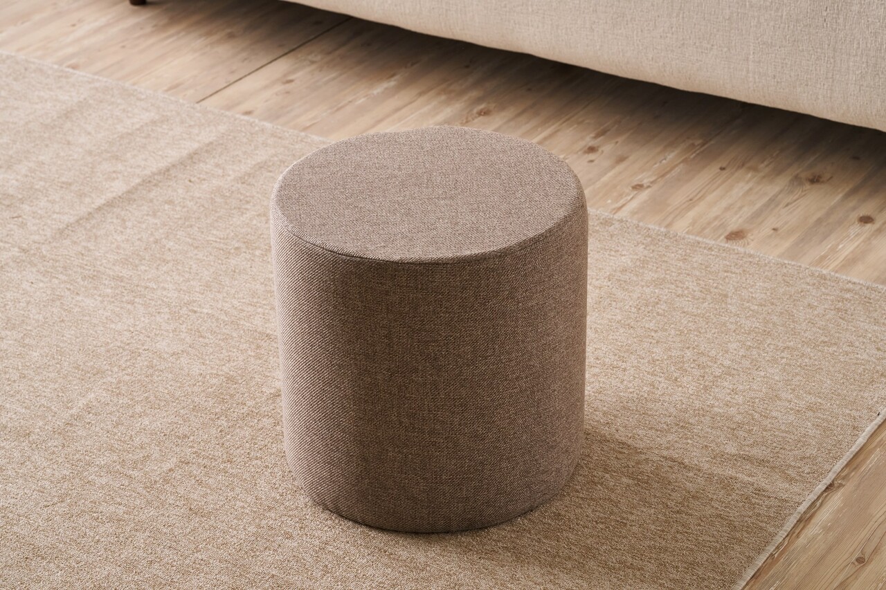 Taburet, Atelier del Sofa, 825BLC5114, Lemn, Maro - view 2