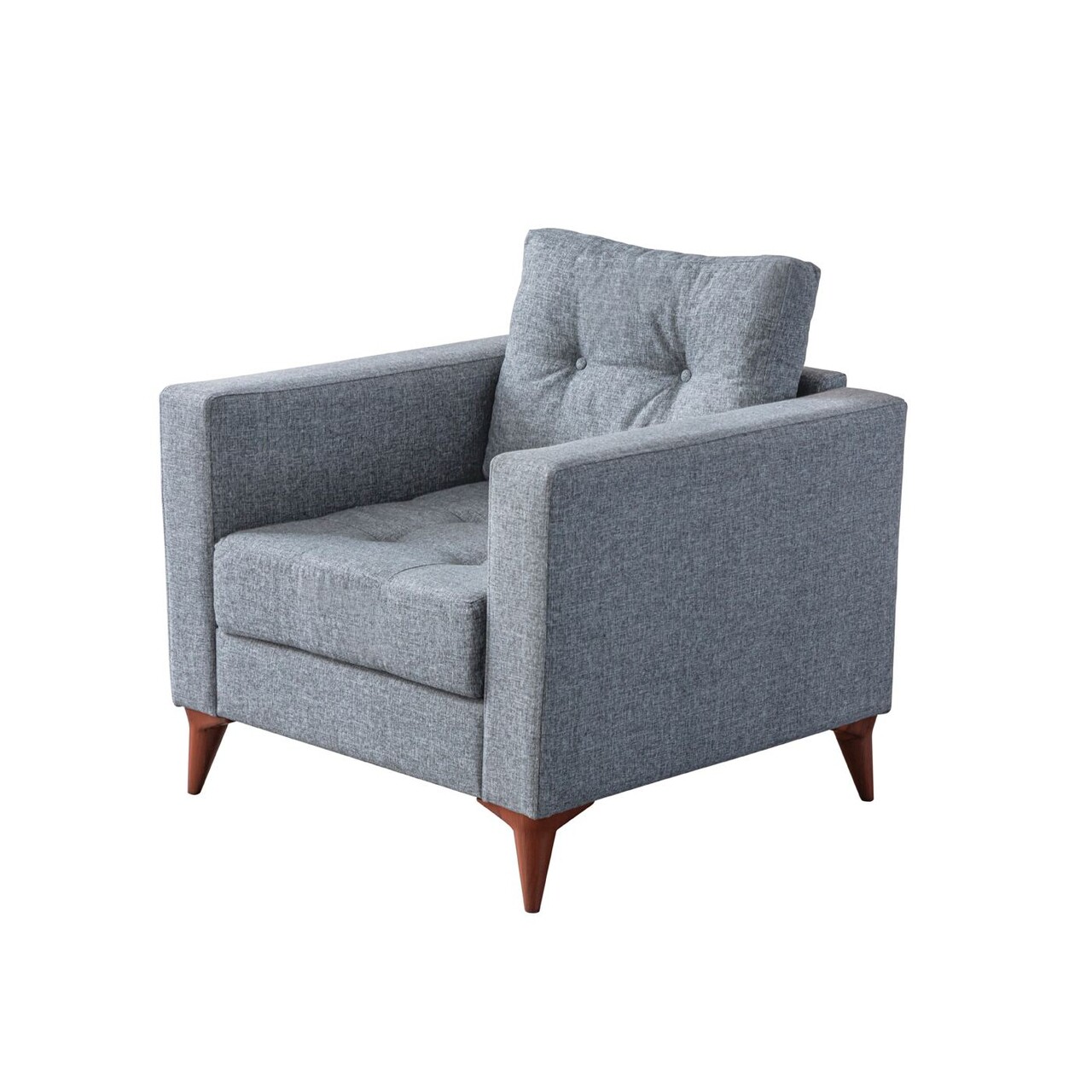 Fotoliu, Atelier del Sofa, 752EST1708, Lemn de carpen;PAL, Gri - view 4