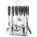 Set ustensile bucatarie 13 piese, Zokura, inox