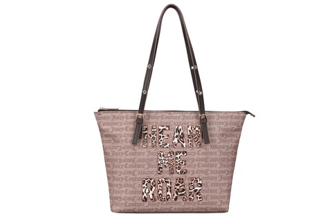 Geanta Juicy Couture 162, 45x15x35 cm, piele ecologica, maro