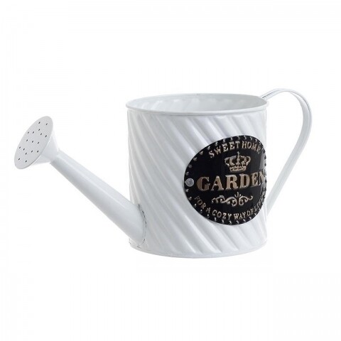 Stropitoare pentru flori Sprinkle, InArt, 29 x 13 x 14 cm, metal, alb