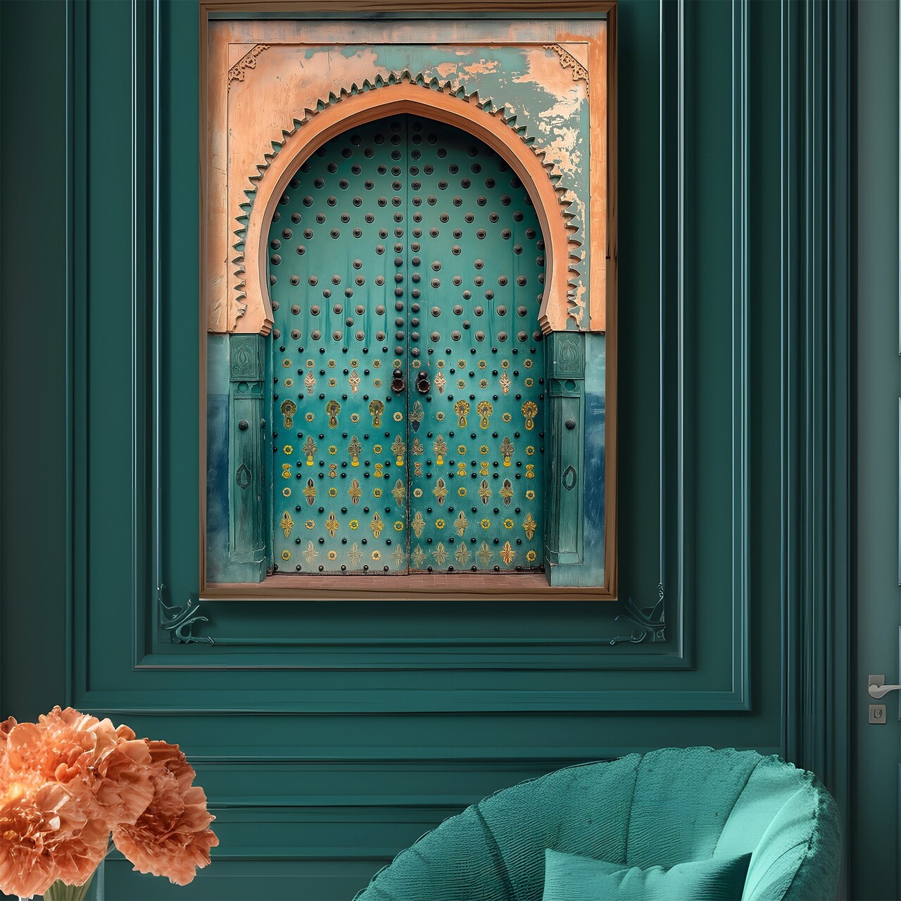 Tablou decorativ GE125-L Lemn Multicolor