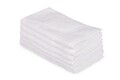 Set 6 prosoape de baie Rainbow, Hobby, 30x50 cm, bumbac, alb