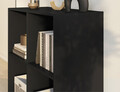 Raft de perete ELTAP, Jugis, 80x40x80 cm, PAL/PVC, negru