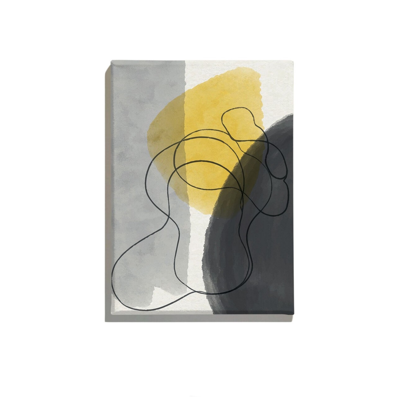 Tablou decorativ, ASR_CNV25-1, Cadru: 100% lemn (Grosime: 2 x 3 cm), Multicolor - view 5
