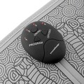 Aparat de masaj electrostimulator pentru talpi si picioare Foosage, InnovaGoods, cu baterii, 31 x 29 cm, gri/negru