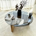 Masuta de cafea, Neostill, Mia, Stejar / Fume