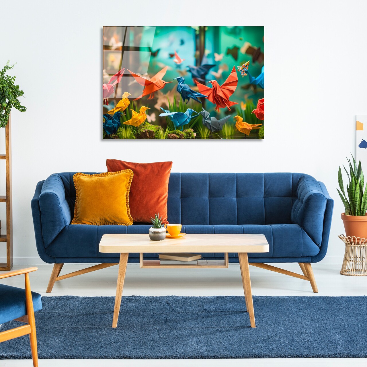 Tablou decorativ, UV-1193, 70 x 100 cm, Multicolor - view 3