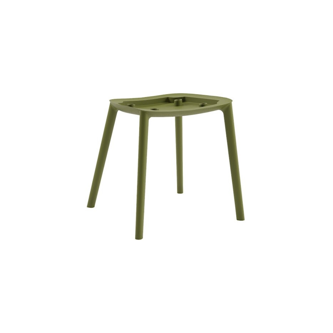 Set de scaune, Tilia, Eva-P, Polipropilena, Kaki - 2 | YEO