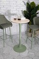 Masa de bar Alaska, Mauro Ferretti, 60x106 cm, MDF/fier, verde