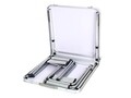 Set masa si 4 scaune pliabile pentru camping Bilbao, Happy Green, otel/aluminiu