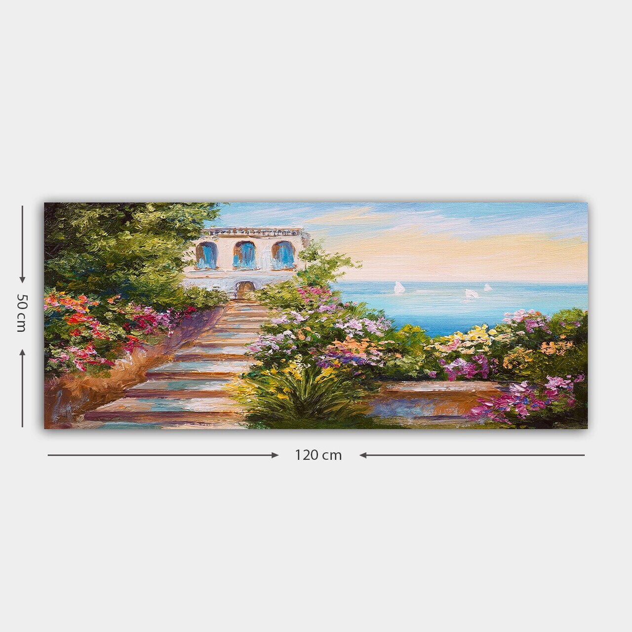 Tablou decorativ, YTY318558116_50120, Canvas, Rama din lemn (grosime 3 cm), Multicolor — imaginea 3