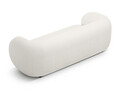 Canapea modulara 3 locuri, Kate, Micadoni, 213x99x76 cm, tesatura boucle, alb
