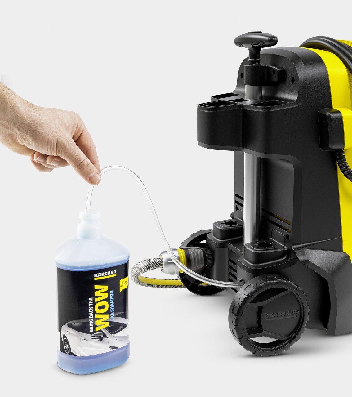 Aparat de spalat cu presiune K 5 Classic, Karcher, galben — imaginea 4