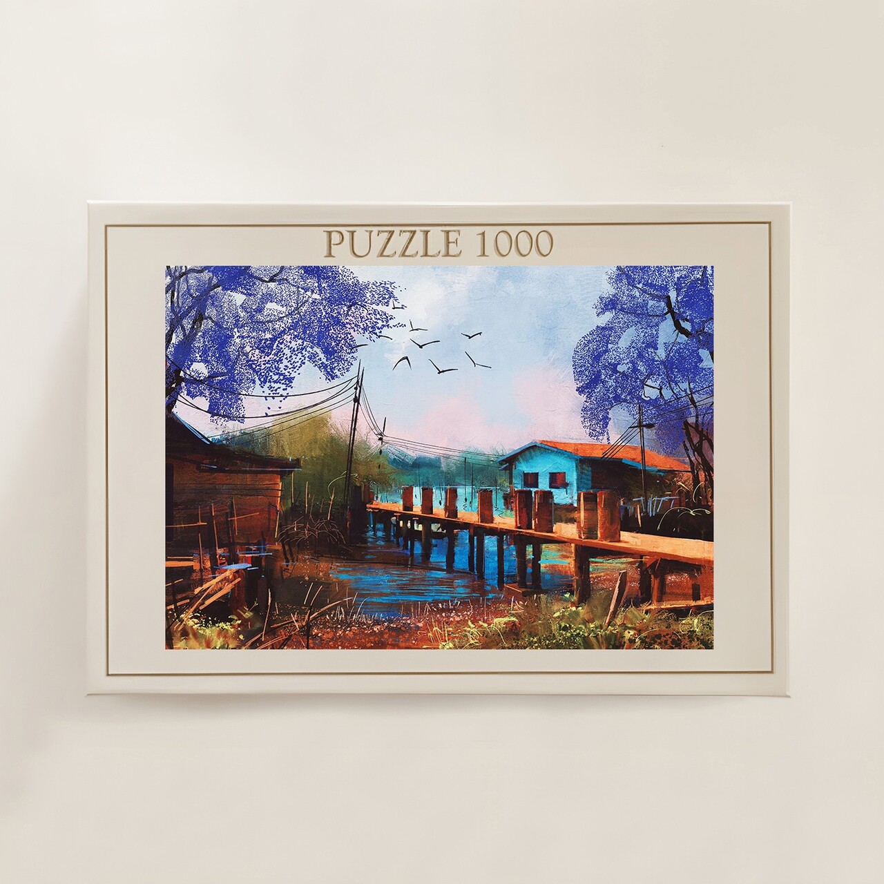 Puzzle, Wallxpert, PZL_096_1000, Multicolor - view 3