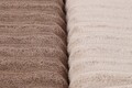 Set 4 prosoape de baie 406, Beverly Hills Polo Club, 70x140 cm, bumbac, mink