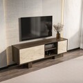 Comoda TV, Zena Home, Monaco, Nuc / Travertin
