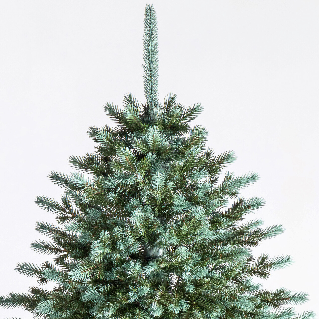 Brad artificial Christmas Deluxe by Sersimo, Alaska Select verde argintiu, integral 3D, 230 cm — imaginea 24