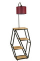Lampadar, Luin, 534LUN4144, Metal, Rosu claret