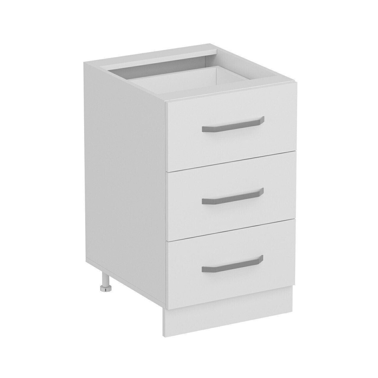 Dulap pentru bucatarie, Hanah Home, Minar, 50x87x58 cm, Alb — imaginea 4