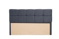 Tablie de pat, Mindy, Vitalia 140, 97x140x7 cm, PAL, Antracit